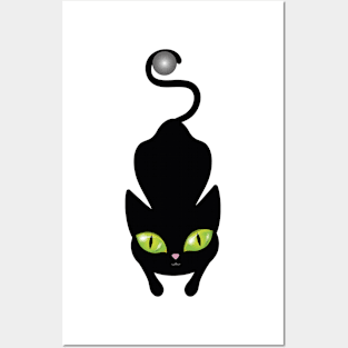 Black CAT Posters and Art